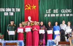 Kết quả công tác Đào tạo, bồi dưỡng của trường Chính trị tỉnh Kon Tum trong 6 tháng đầu năm 2018
